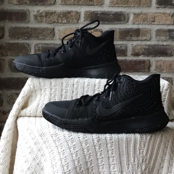 Nike Other - Nike Kyrie Marble Triple Black Irving 3 GS